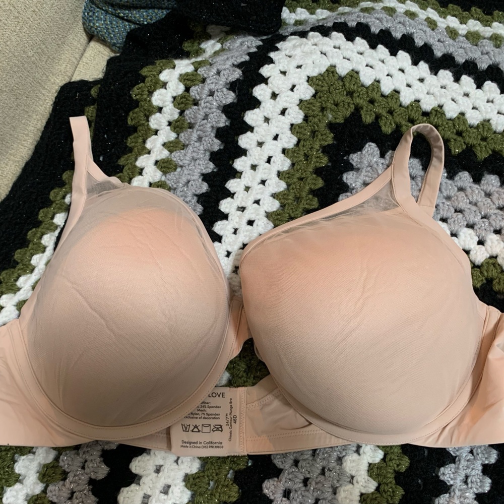 Thirdlove 46D 24/7 classic contour plunge